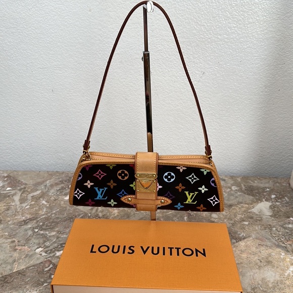 Louis vuitton rare multicolor Shirley shoulder bag - Picture 1 of 9